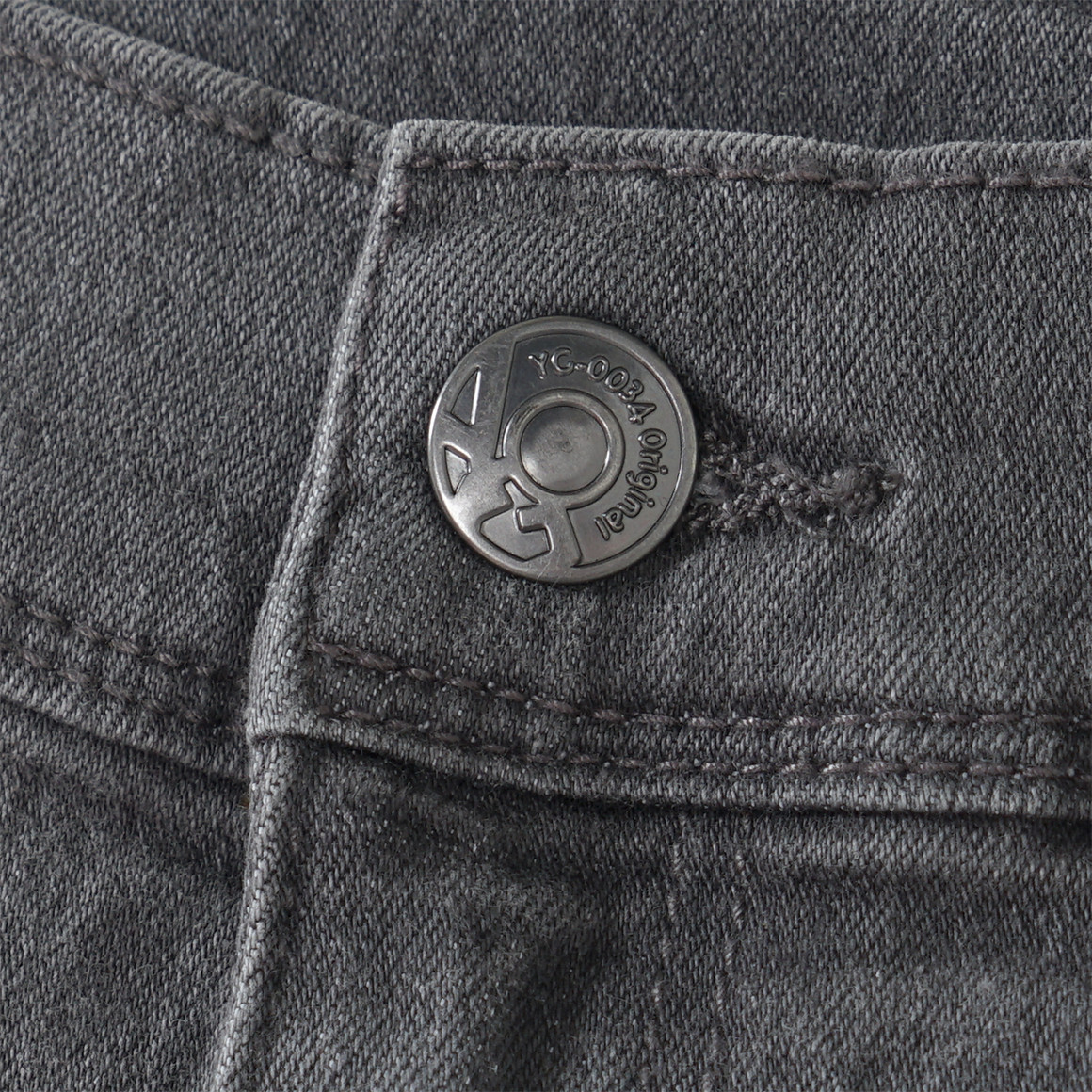Famy Jungen Jeans im 5-Pocket-Style grau