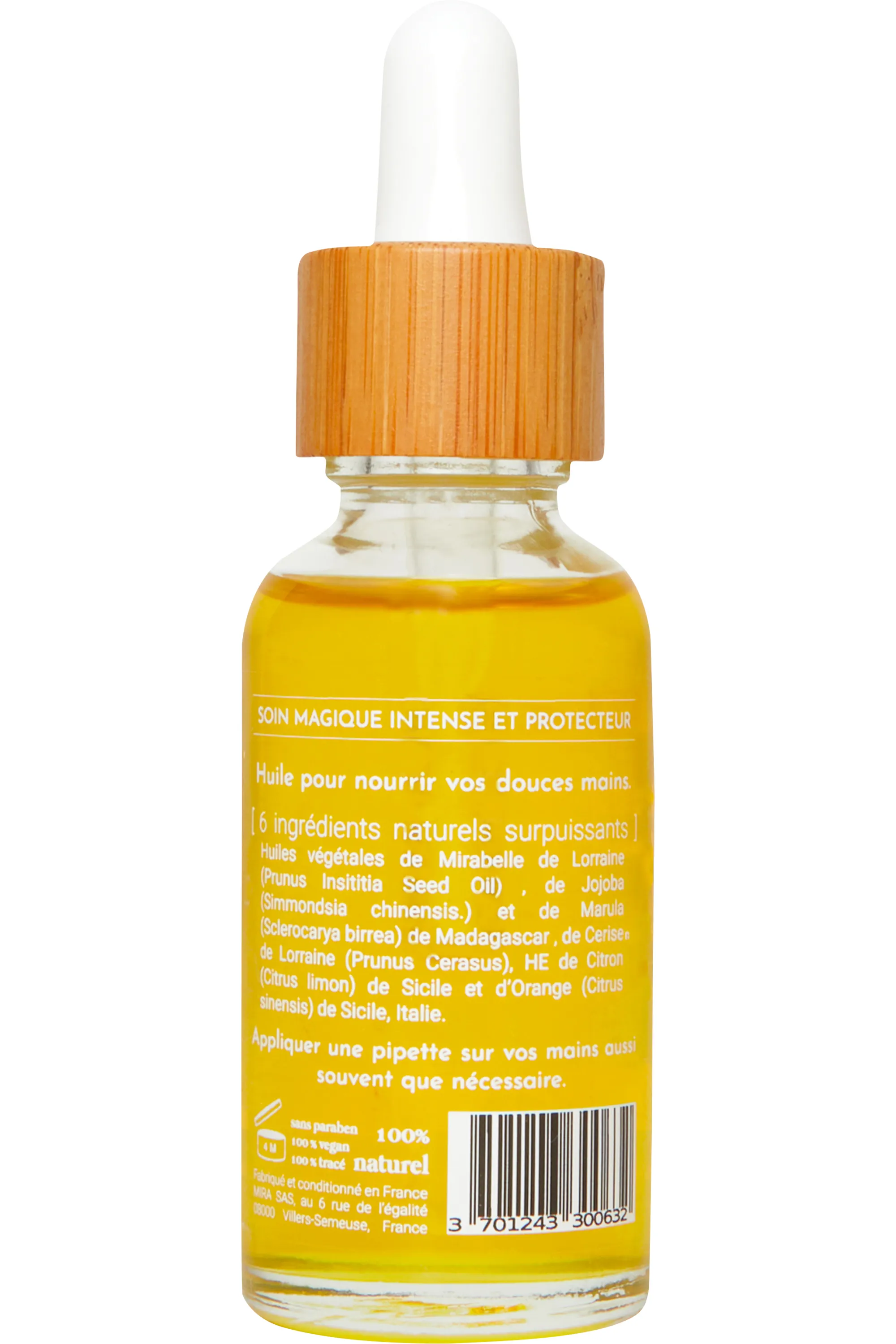 My Mira Soin pour les mains – L’huile aux mains d’argent-30 ml
