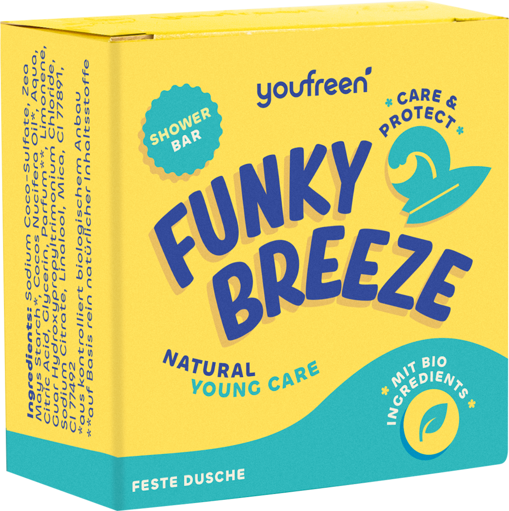 youfreen  Feste Dusche funky breeze, 75 g