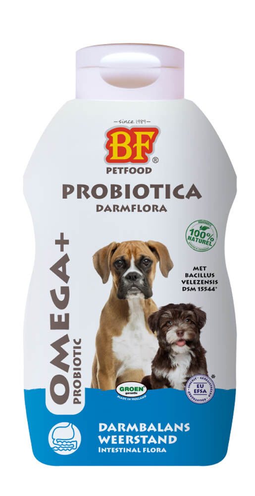 BF Petfood Omega  Probiotica - Spijsvertering en darmflora Hond - 250 Milliliter - Onbekend