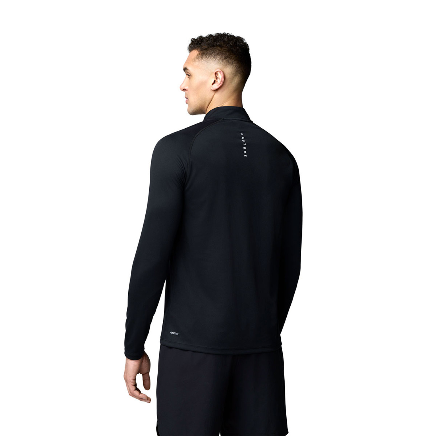Castore Adapt Trainingstrui 1/4-Zip Zwart Wit