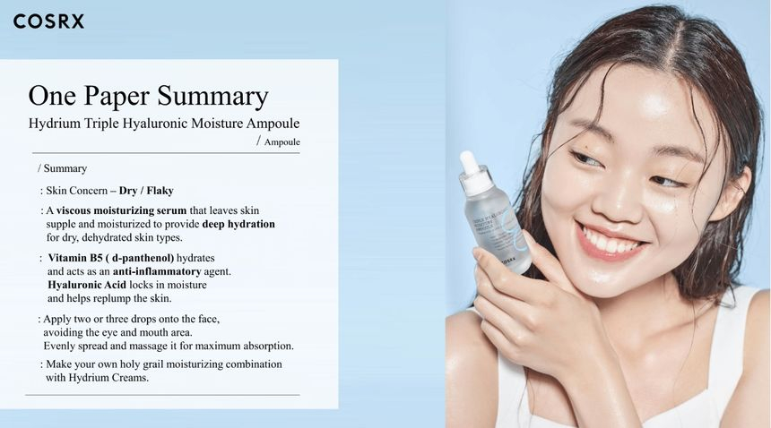 COSRX - Triple Hyaluronic Moisture Ampoule