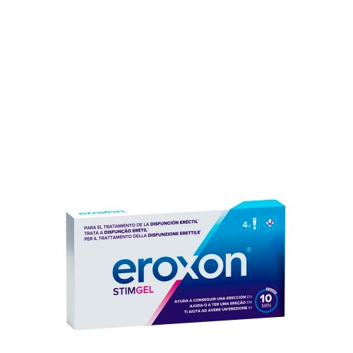 Eroxon Stim Gel Estimulante para Disfunção Erétil 4 unidoses