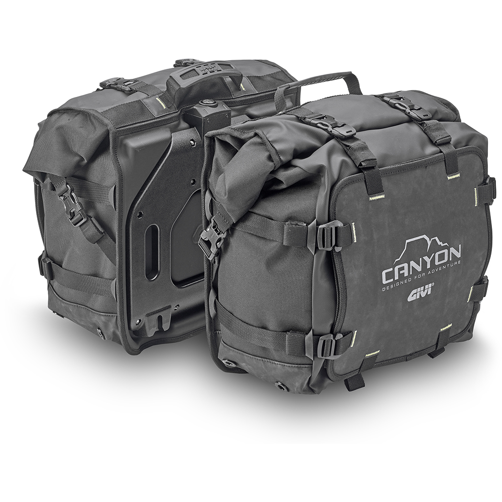 Givi - Sacoches latérales étanches Gravel-T GRT720 Canyon Noir