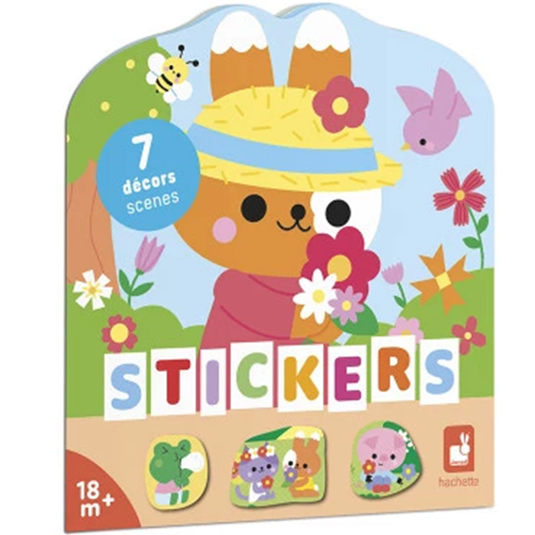 Janod stickerboek het platteland