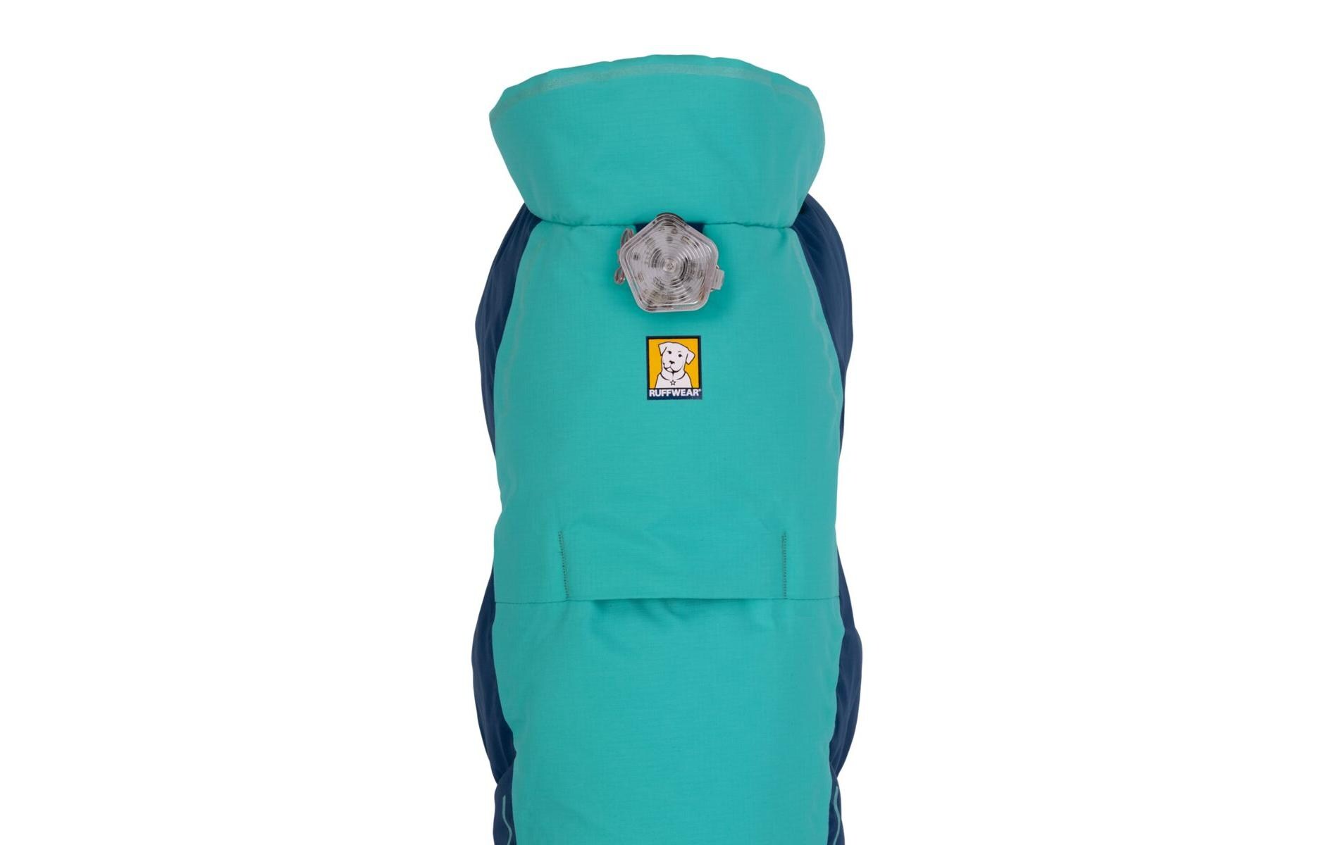 Wintermantel Vert, S, Aurora TealWärmender und wasserdichter Hundemantel