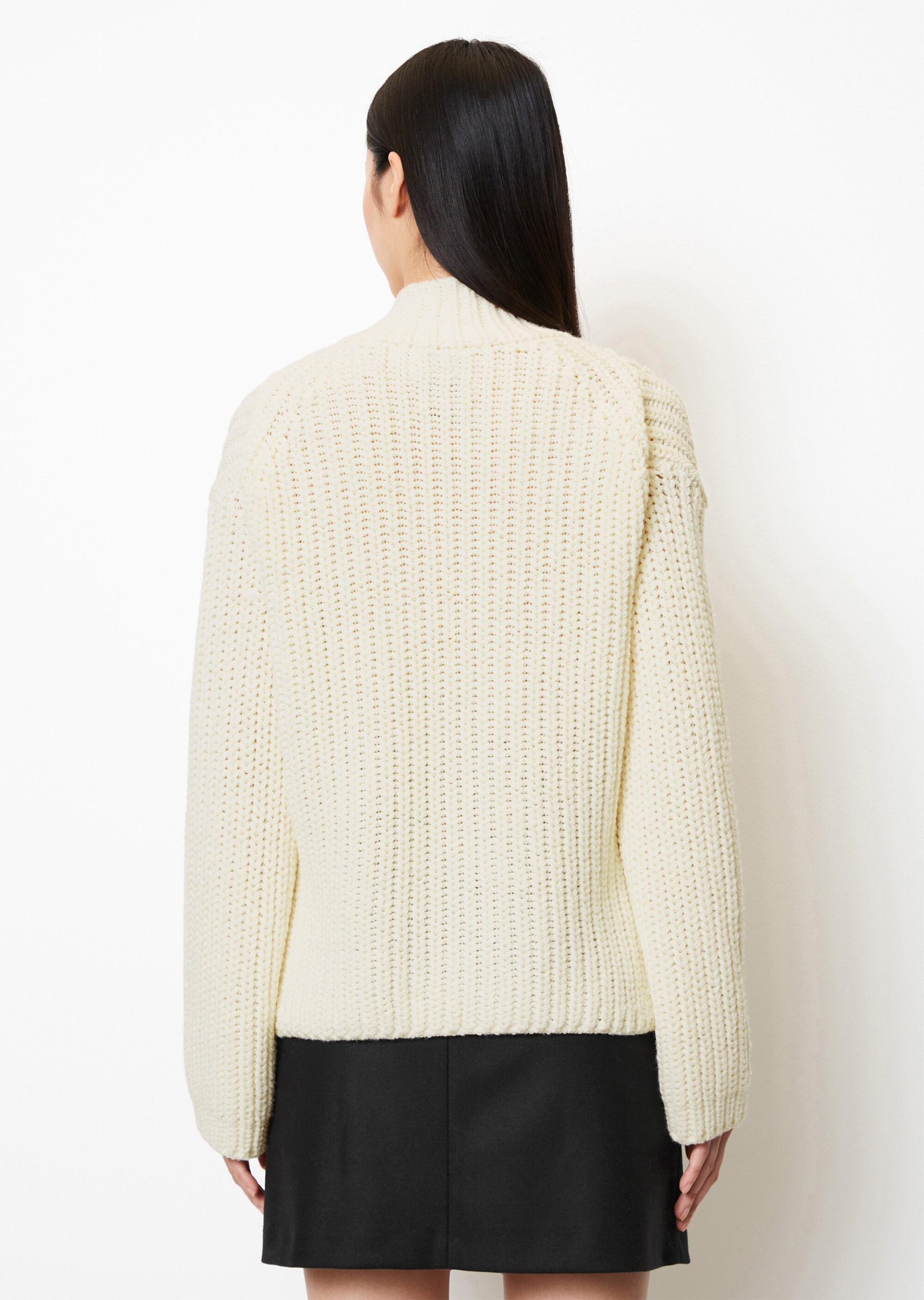 Turtleneck-Pulloveraus softer Schurwolle