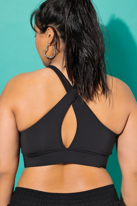 Sportbustier, Softcups, gekreuzte Rückenträger