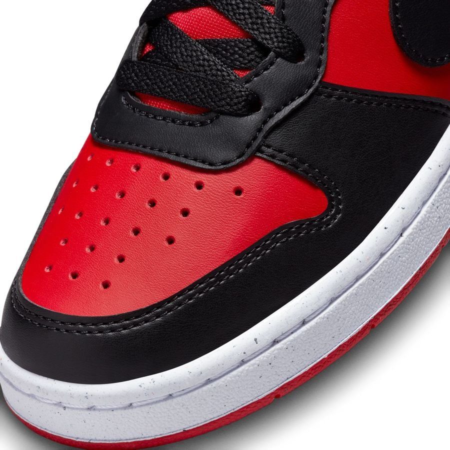Nike Court Borough Low Recraft - Rouge/Noir/Blanc Enfant