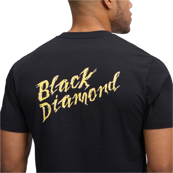 T-shirt escalade BLACK DIAMOND SHREDDED SS TEE BLACK