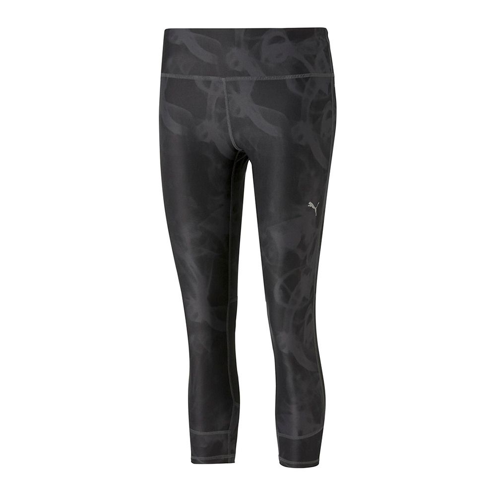 Puma RUN REG AOP 3/4 - Corsaire Femme puma black/aop