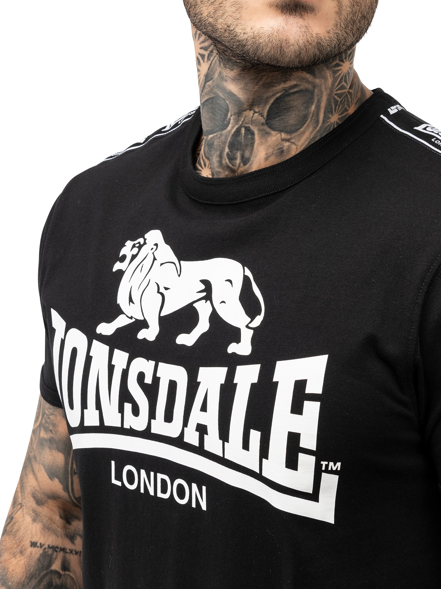 Lonsdale Herren T-Shirt normale Passform STOUR