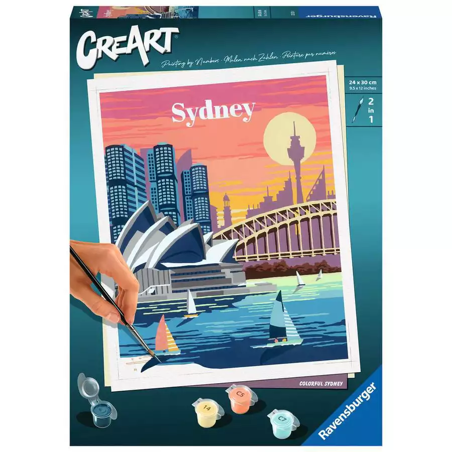 Ravensburger Colorful Sydney bunt