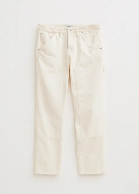 Bruno straight leg jeans off-white (WIT.O)