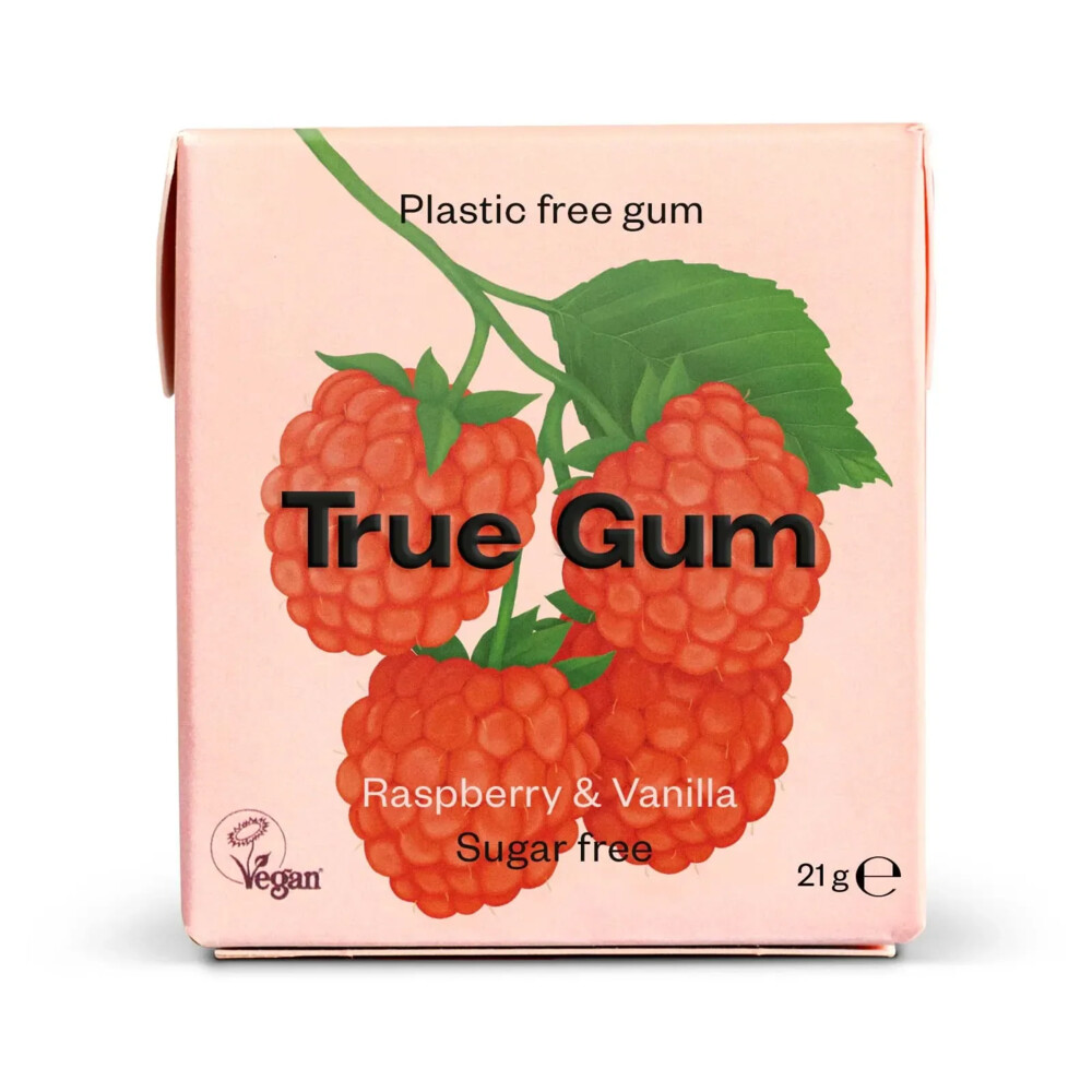 True Gum Raspberry & Vanilla Sugarfree21 gr
