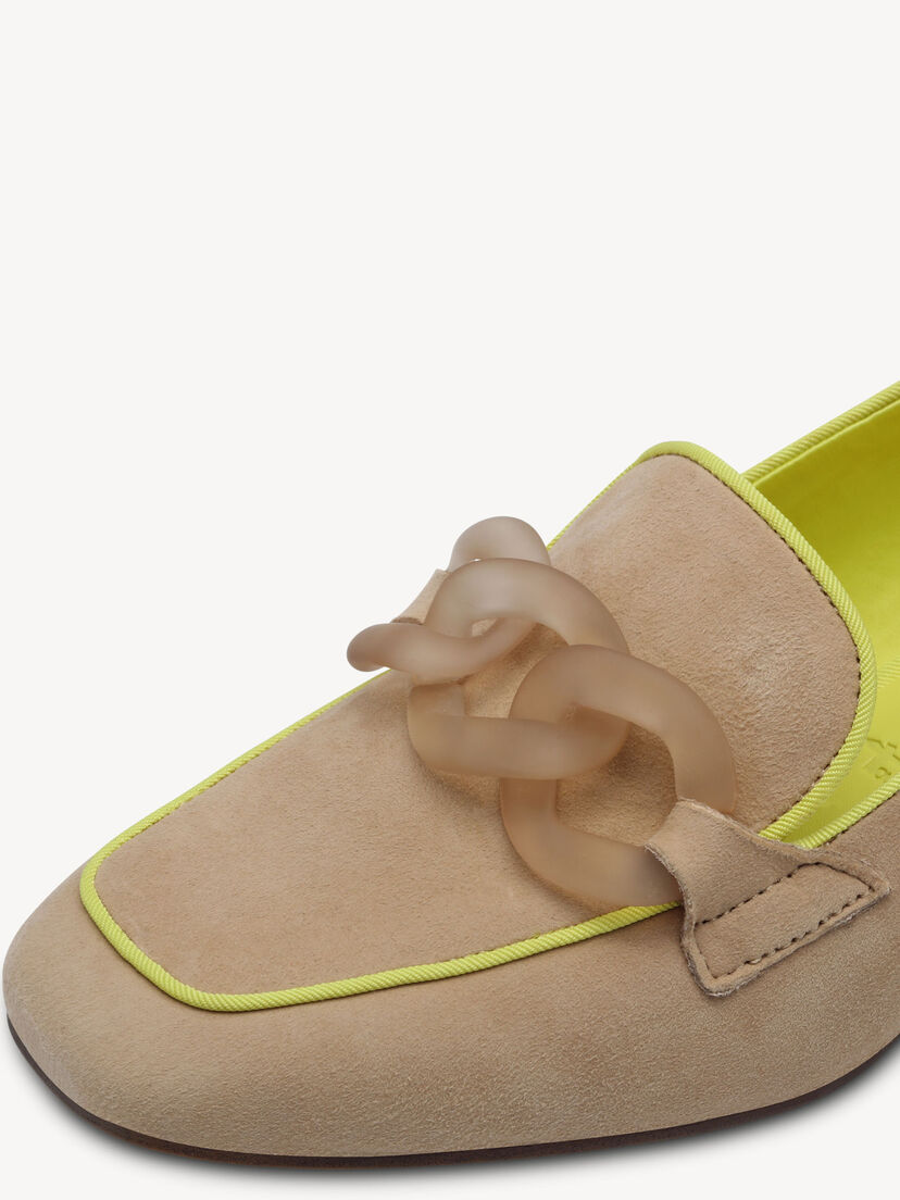 Leren Trotteur - beige