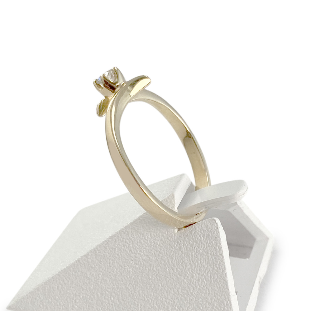 Bague d'occasion or 750 jaune diamant