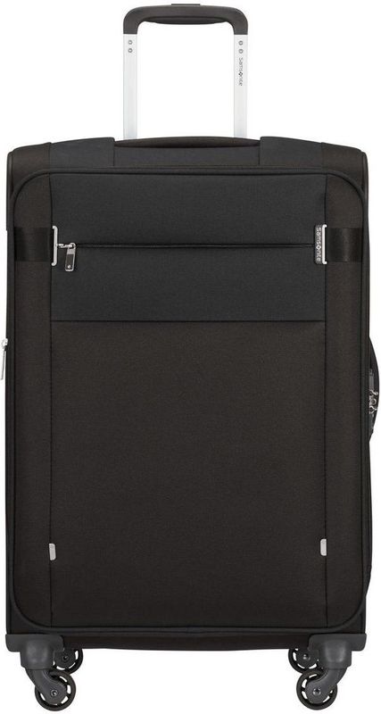Samsonite Reiskoffer - Citybeat Spinner 66/24 uitbreidbaar (Medium) Black