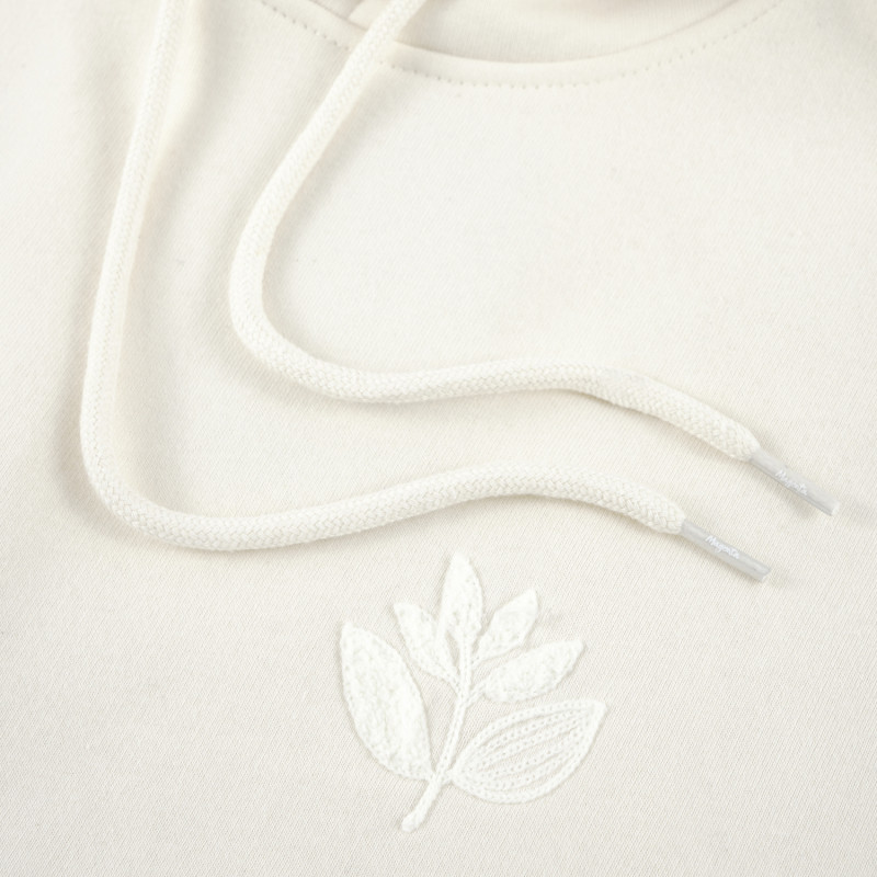 SWEAT À CAPUCHE TERRY PLANT - NATUREL