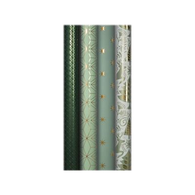 Clairefontaine Premium Dans les bois - Papier cadeau - 70 cm x 2 m - disponible dans différents modèles - 80 g/m²