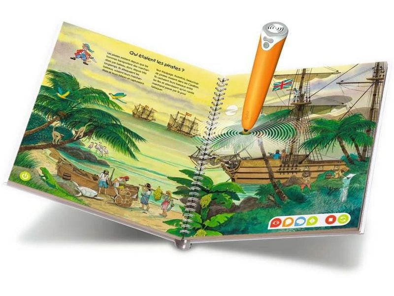 tiptoi Lernbuch Je découvre les pirate -FR- Interaktives Buch über Piraten