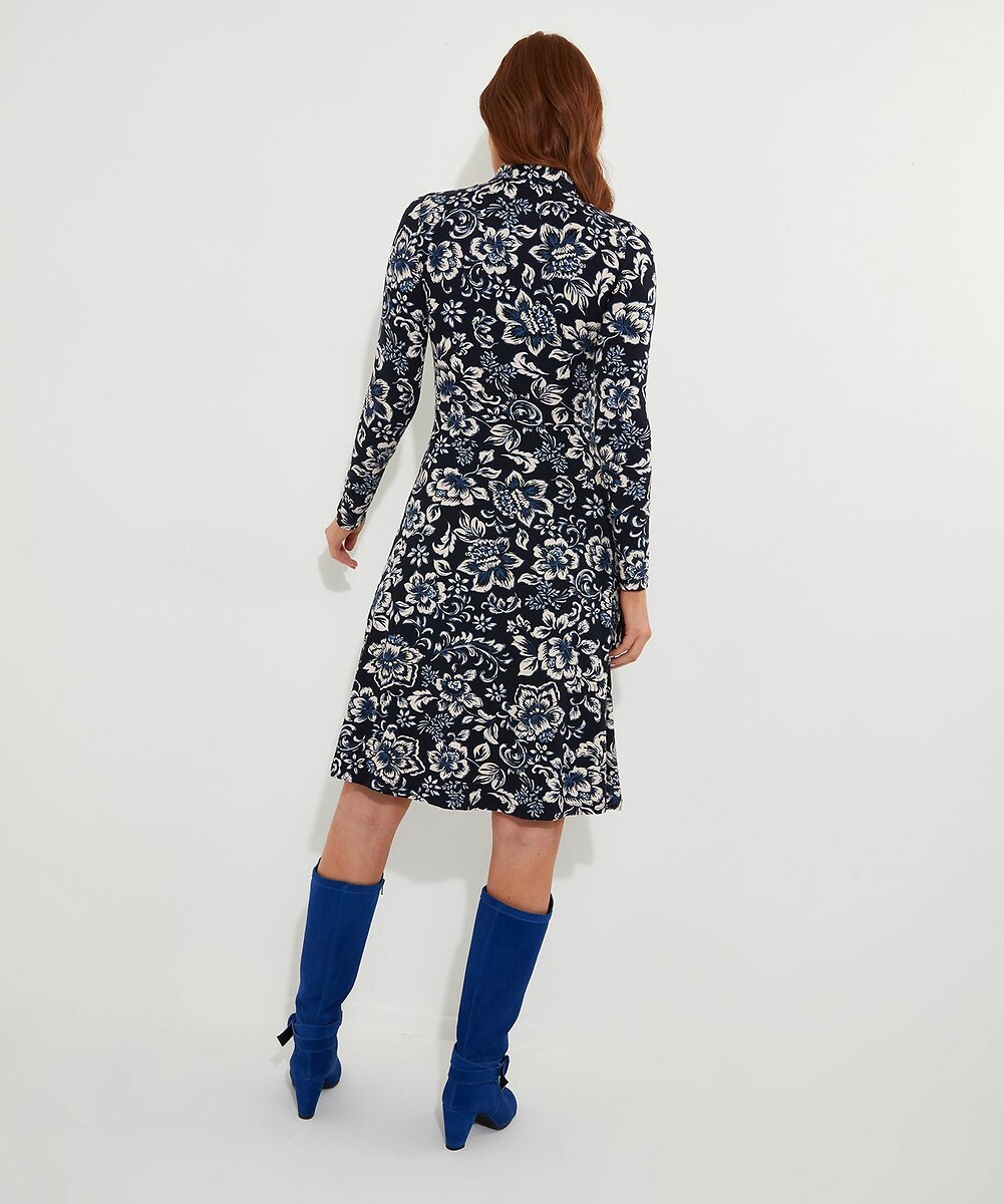 JOE BROWNS<br>Vestido floral com zíper frontal