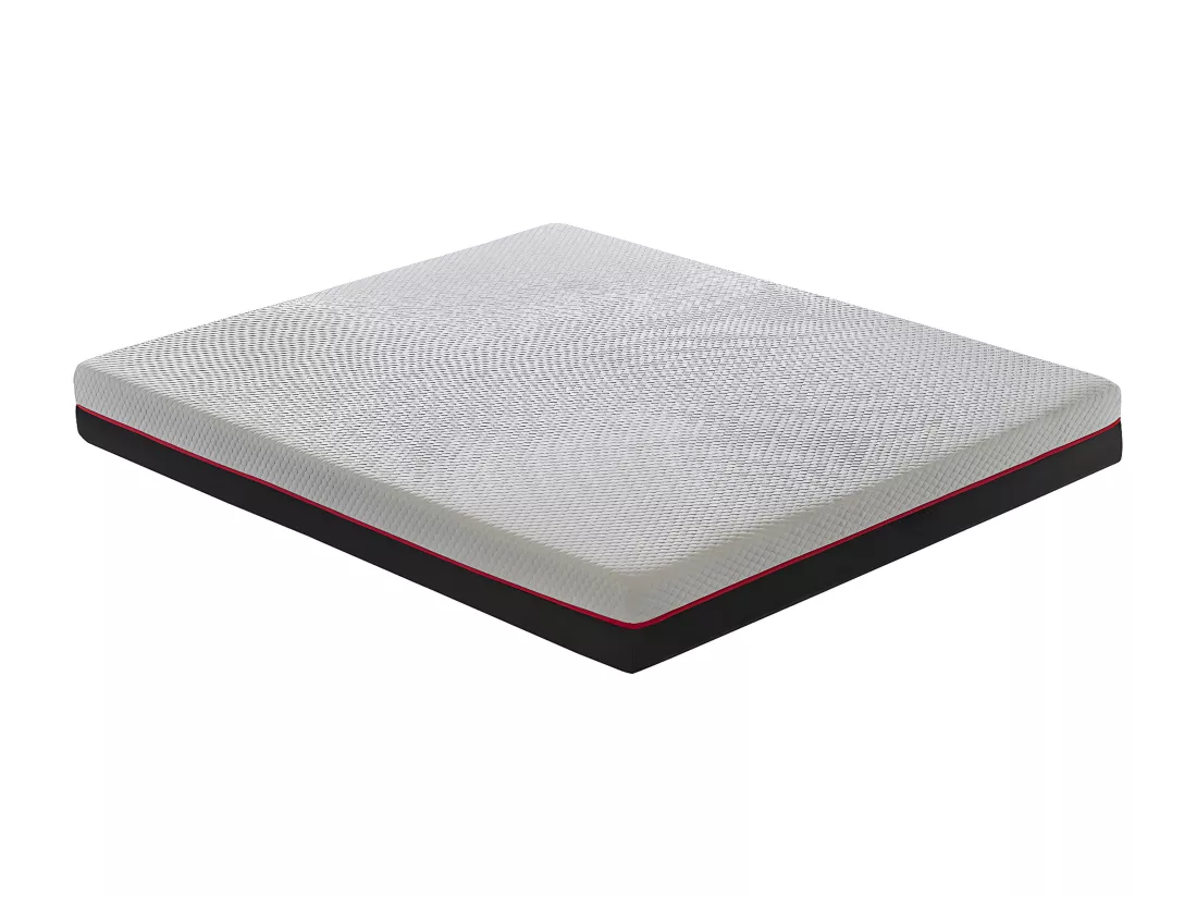 Matelas Memory Foam 20 cm de haut - 2 couches, déhoussable 100x190 cm