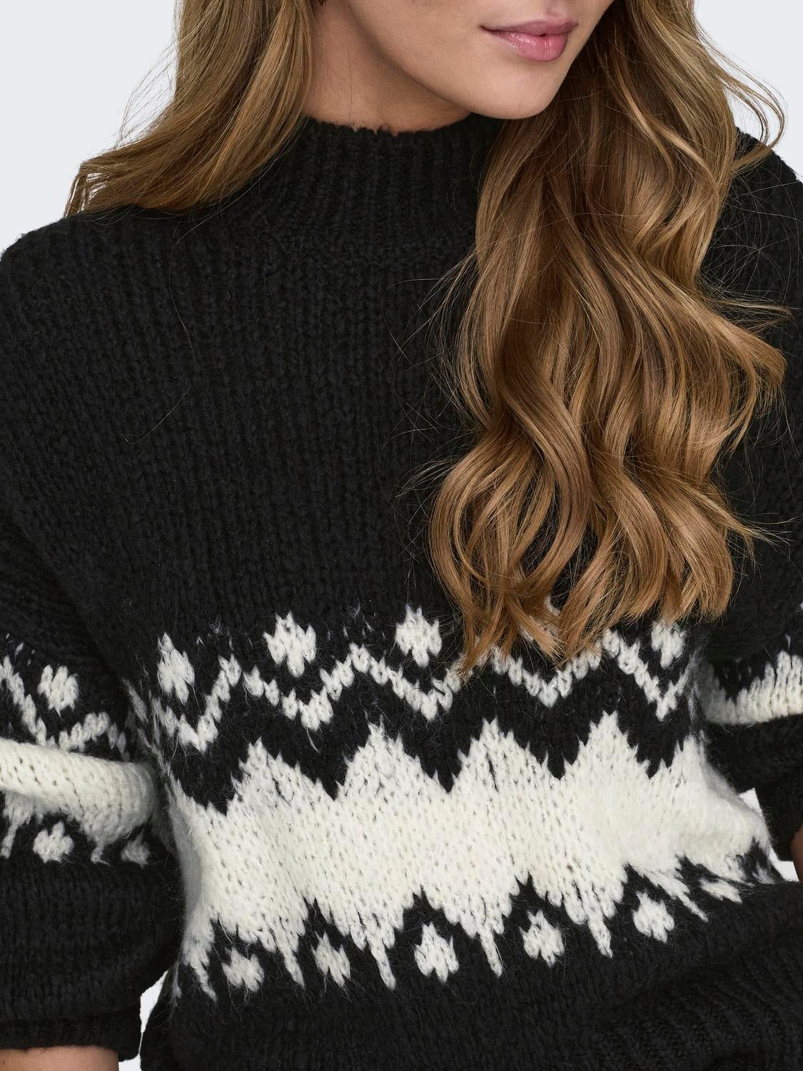 JDYKILIAN Strickpullover Black