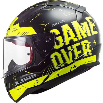Casque LS2 FF353 - RAPID - PLAYER - Jaune
