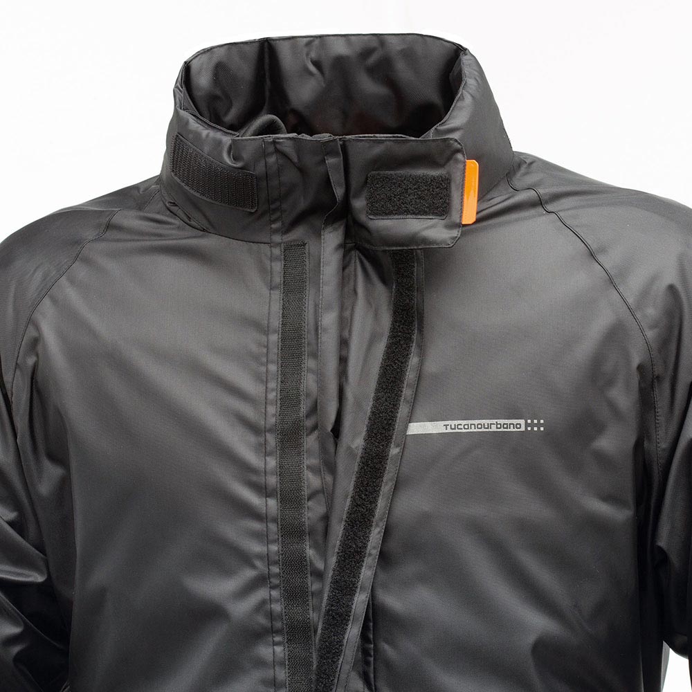 Tucano Urbano - Veste et pantalon pluie - Set Diluvio Day Hydroscud® Noir
