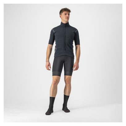 Maillot Manches Courtes Gabba Castelli RoS 2 noir/noir reflex