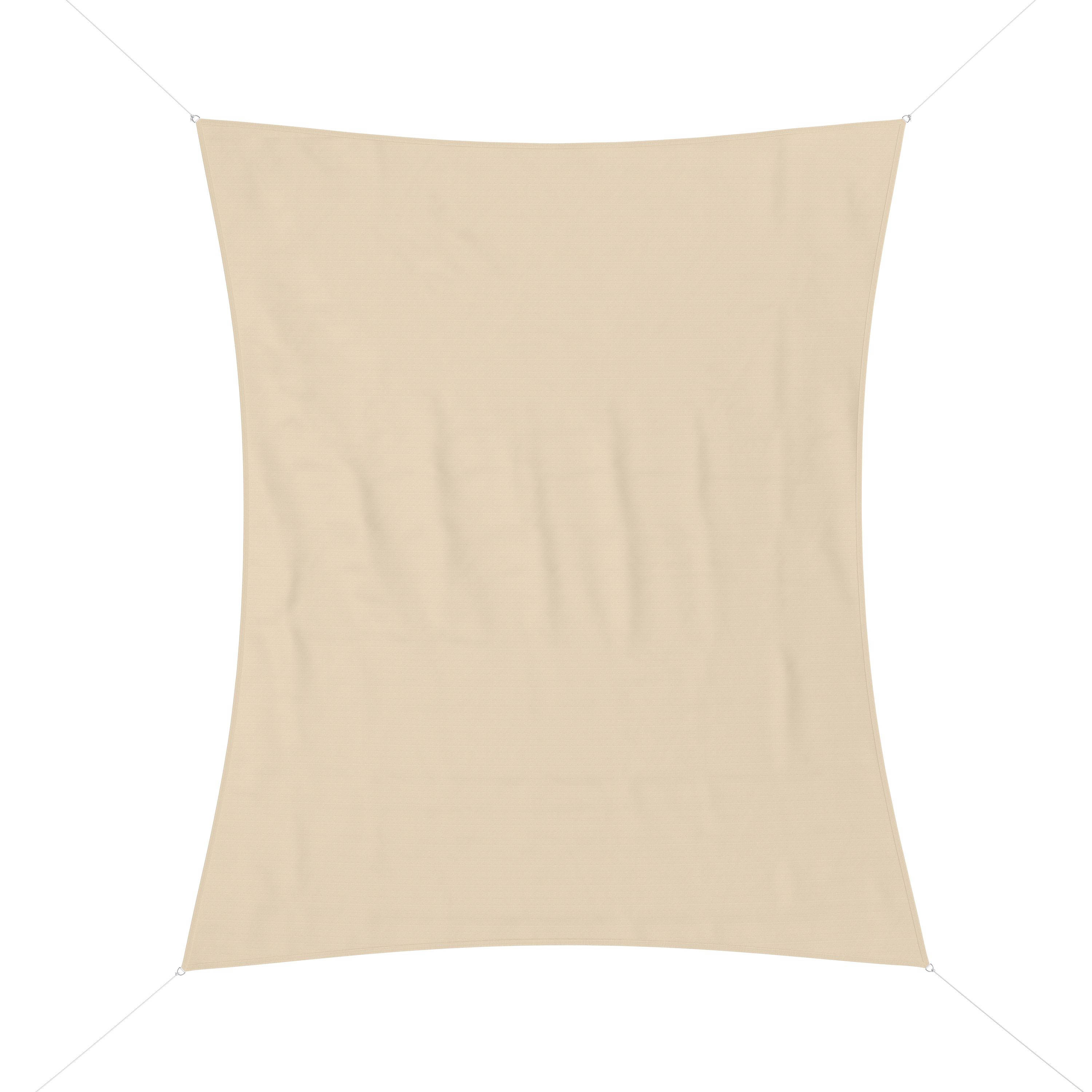 Sonnensegel 6.1 x 4.8 m beige