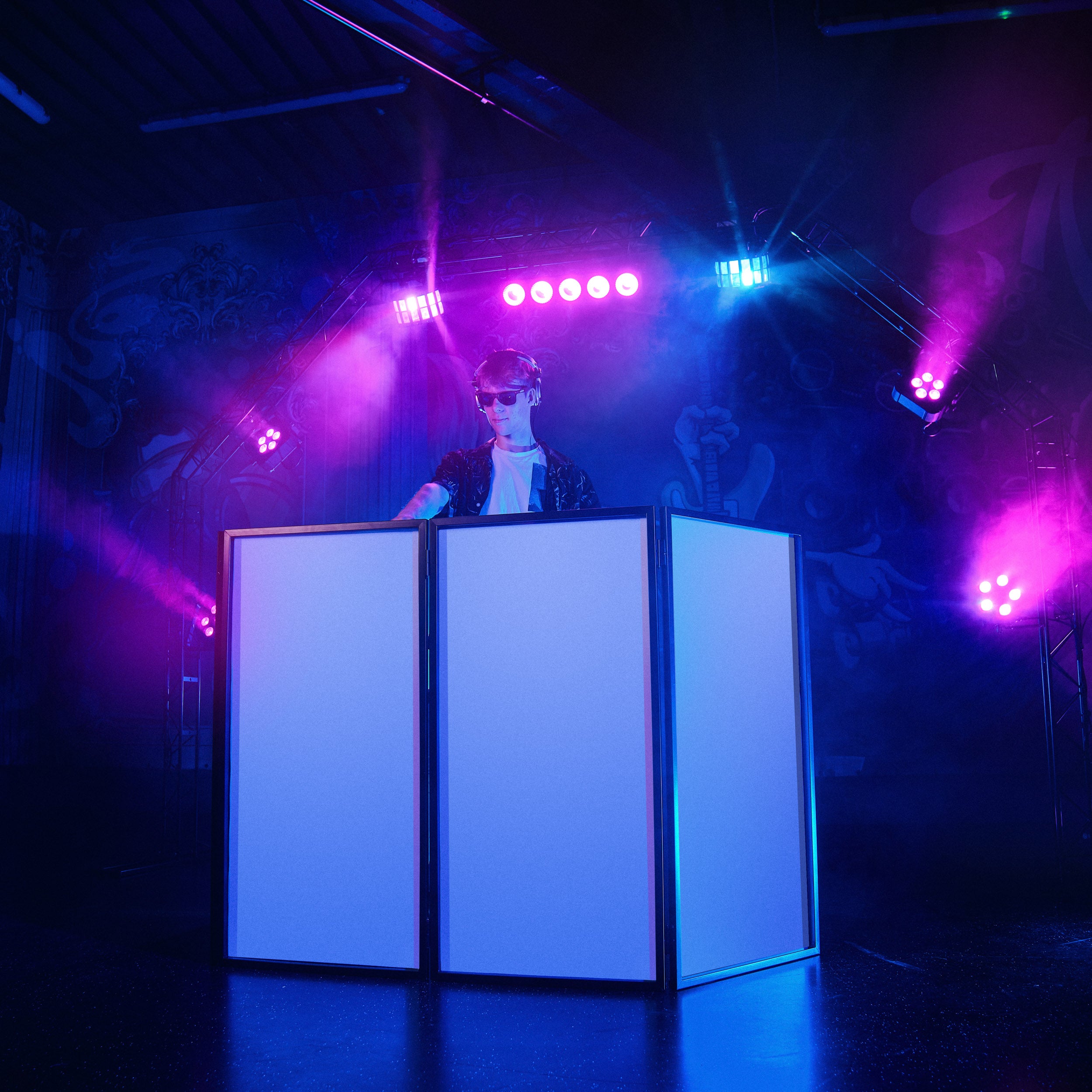 Innox FlexBooth 100 WH compleet DJ-scherm wit