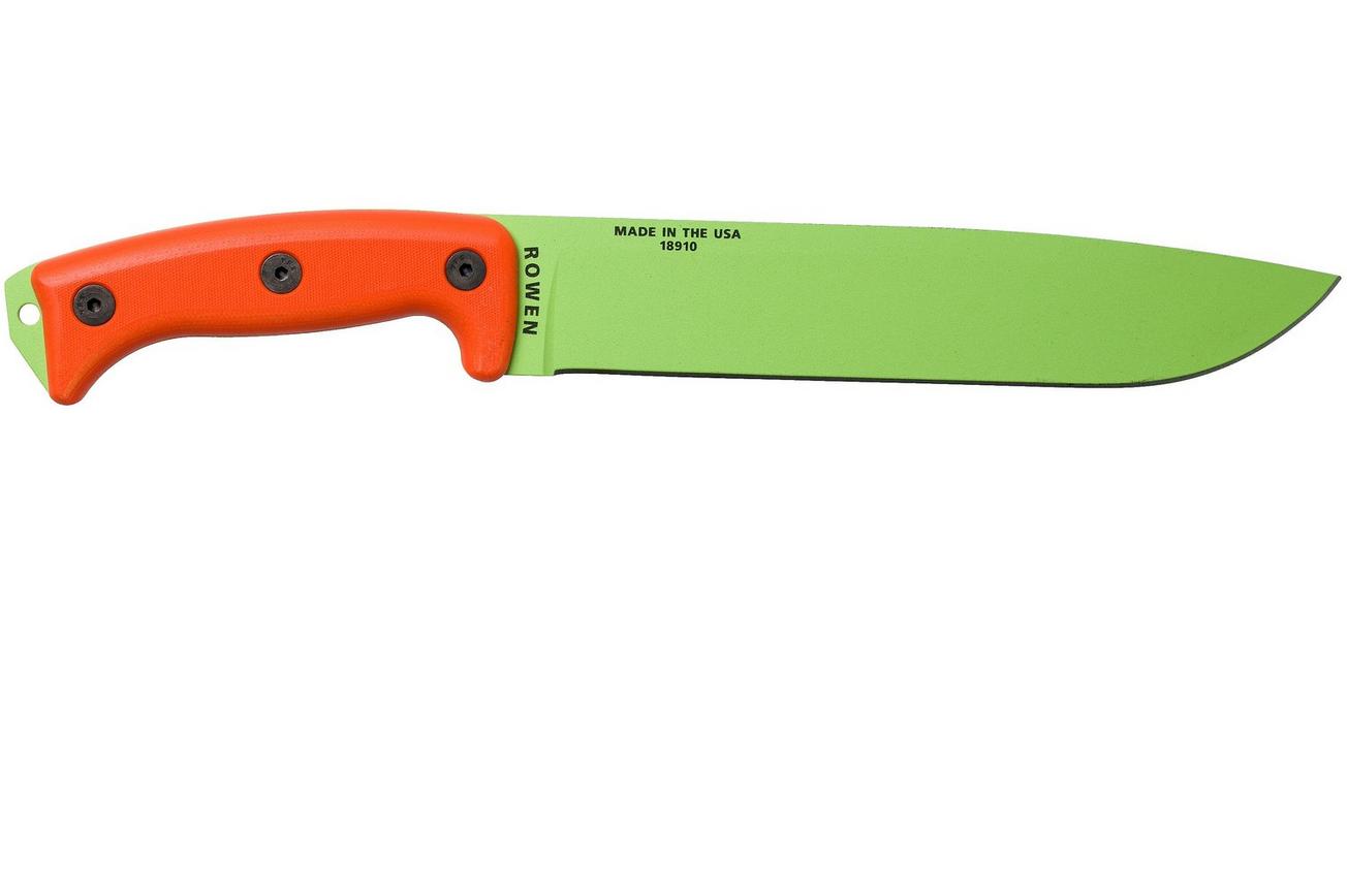 ESEE Junglas Venom Green, JUNGLAS-VG survivalmes kydex schede   MOLLE-back