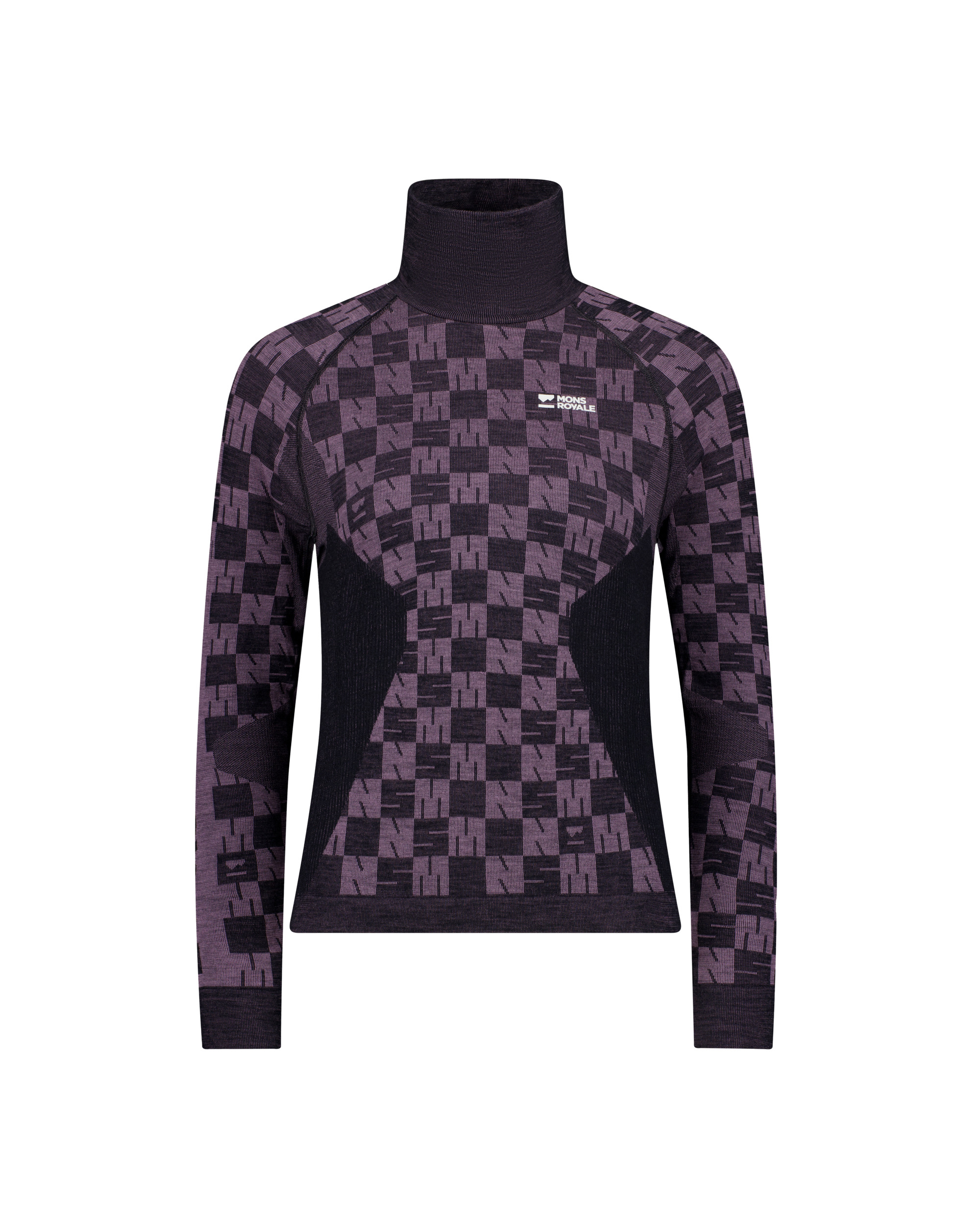 Ascender Merino Seamless Mock Neck Long Sleeve