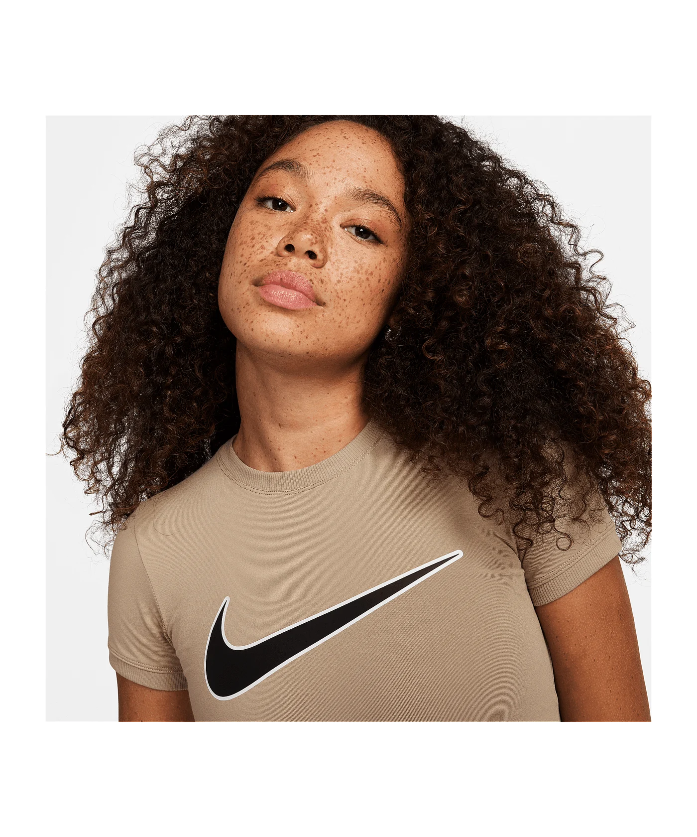 Nike Cropped T-Shirt Grün F247