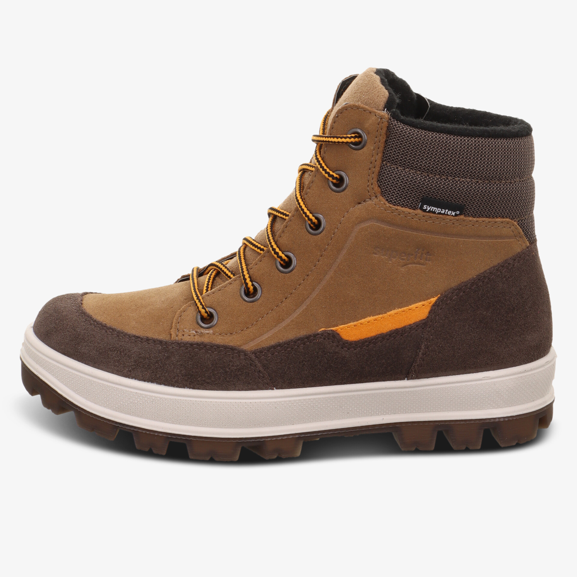 superfit Kinder Schnürstiefel braun