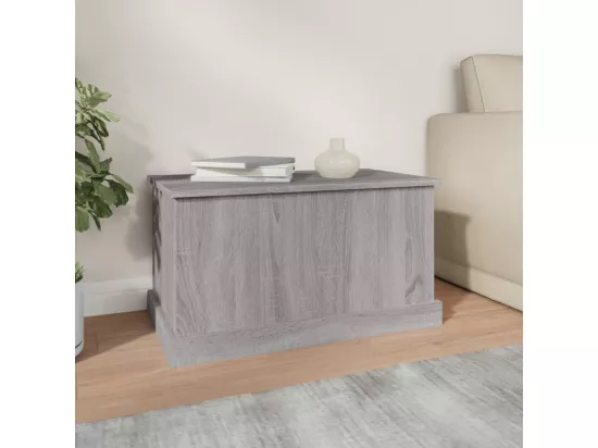 Boîte de rangement sonoma gris 70x40x38 bois d'ingénierie