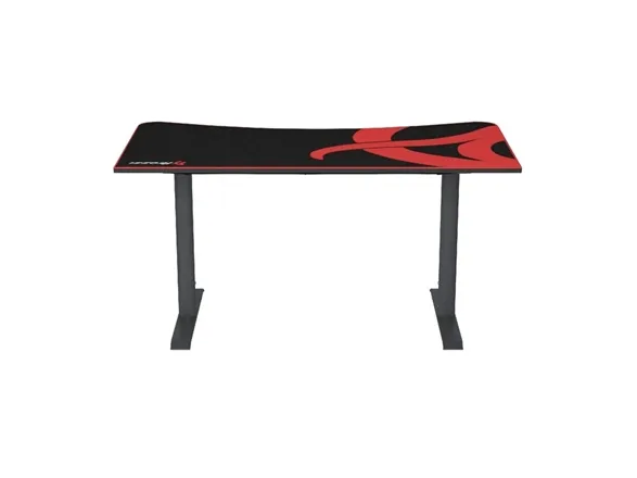 Arozzi Arena Gaming Desk - Bord - gaming - kurvet Gamerbord med sort stel