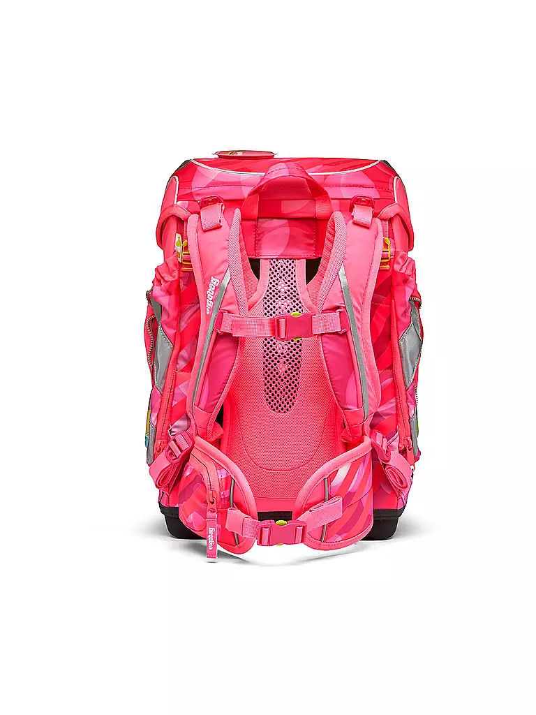 ERGOBAG Schultaschen Set 5tlg Cubo KuntBärbuntes Einhorn rot