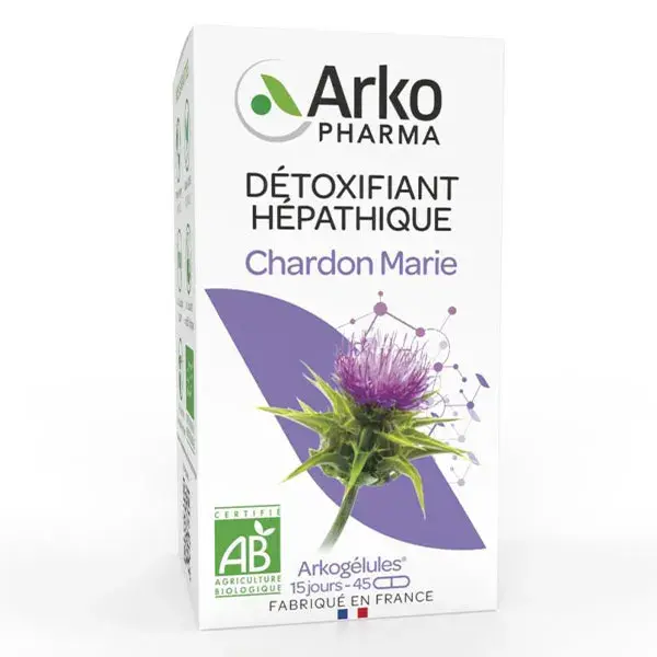 Arkopharma Arkogélules Cardo Mariano Orgânico 45 cápsulas