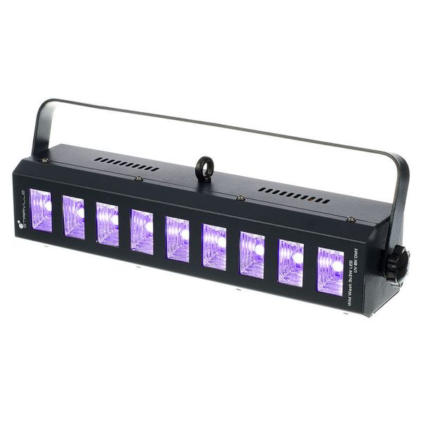 Stairville Wild Wash 9x3W LED UV BK DMX