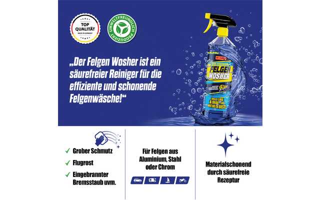 WOSHUP! Felgen Wosher Felgenreiniger 1 Liter