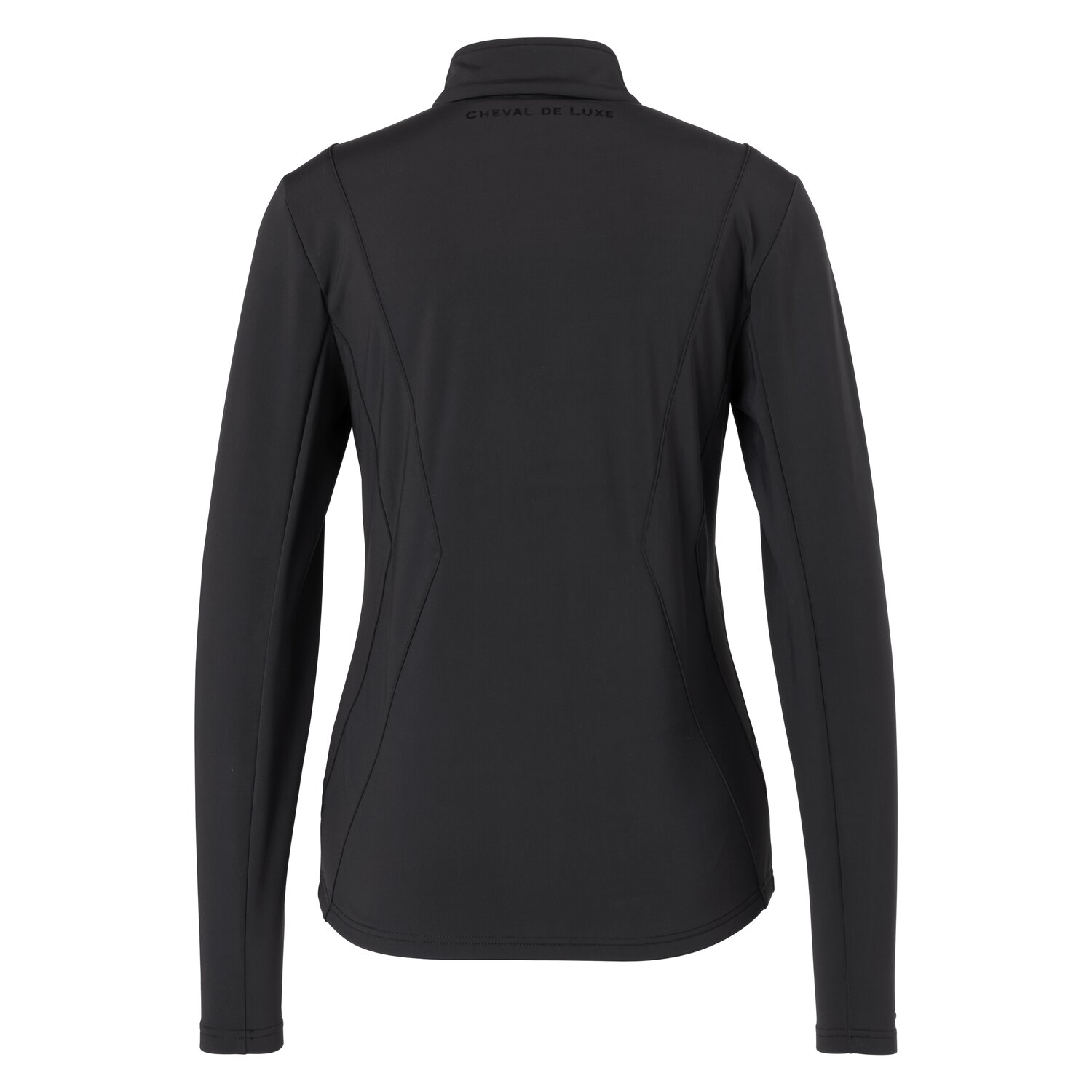 Cheval de Luxe Funktions-Sweatjacke - black
