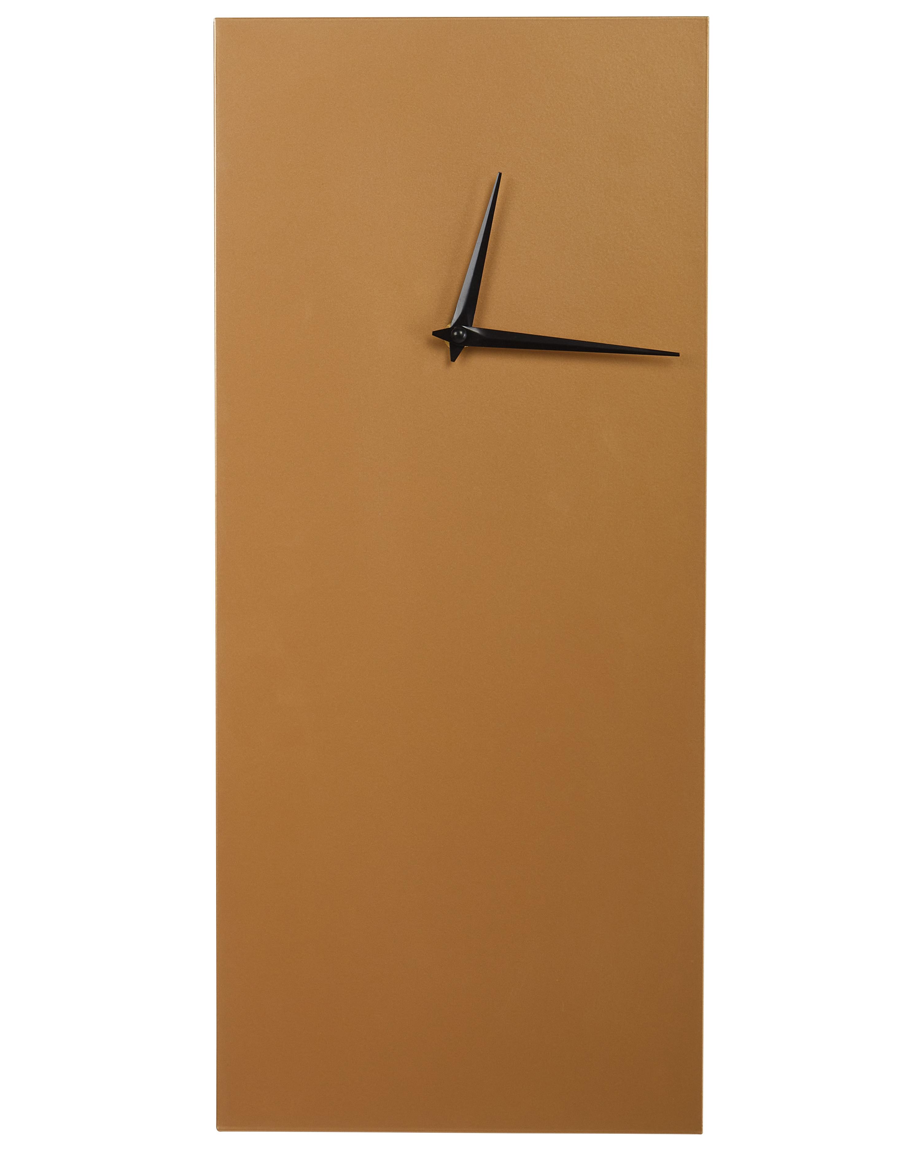 Wandklok POMBAL 22 cm Metaal Goud