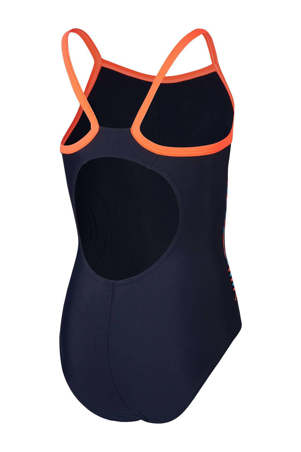 Speedo EnduraFlex sportbadpak Muscleback donkerblauw/oranje