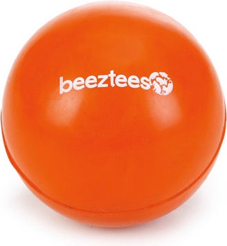 Beeztees hondenspeelgoed bal oranje D 6,5 cm