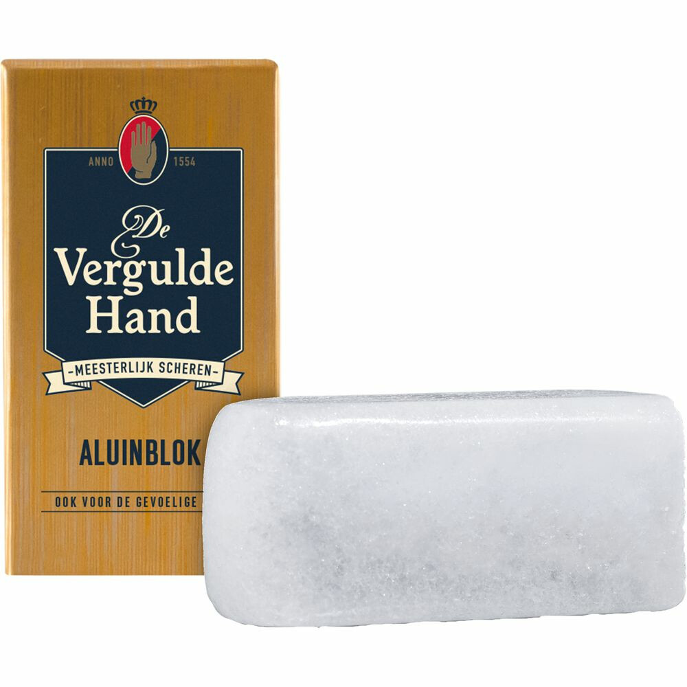 Vergulde Hand Aluinblok 75 gr