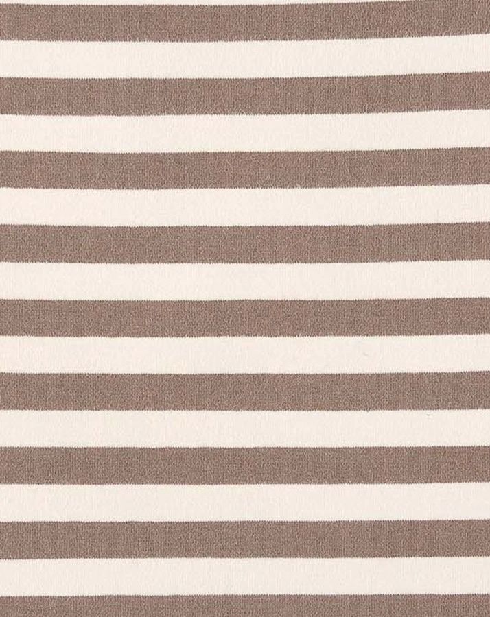 Langarmshirt EMMI gestreift in braun/beige