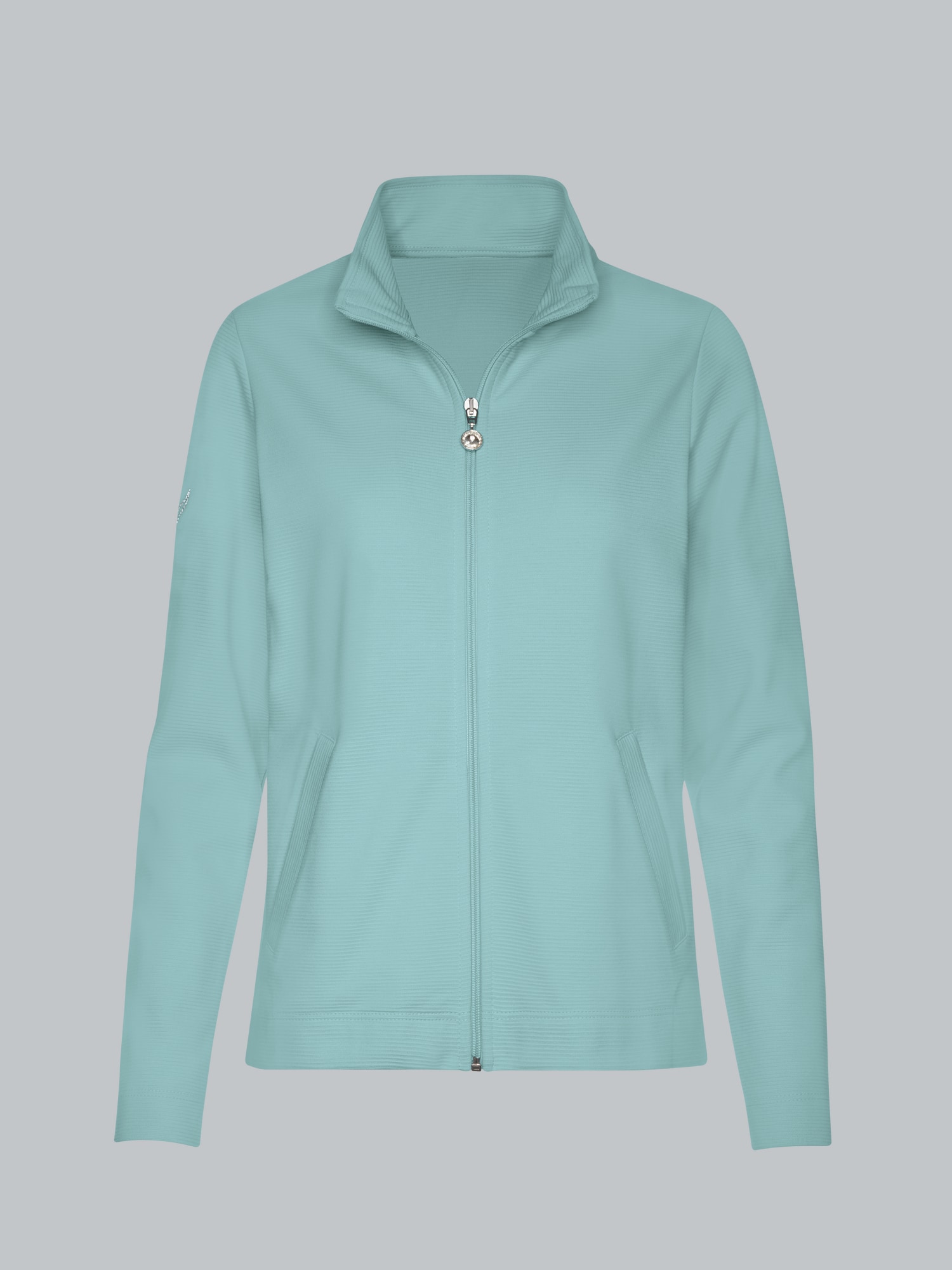 Jacke mit funkelnden Strass-Steinen Gletscher